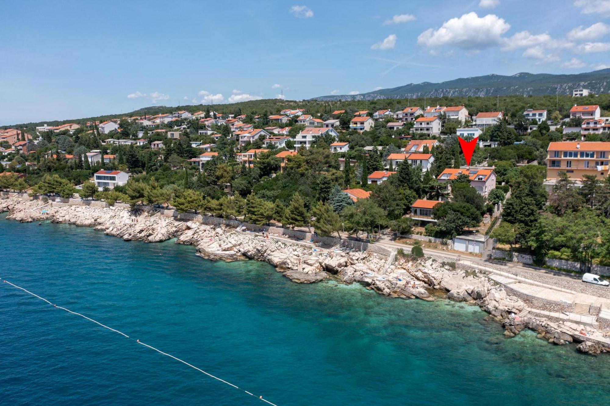Apartmani Lili Novi Vinodolski Bagian luar foto